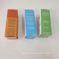 Free sample glossy lamination  medicine bottle pill packaging box